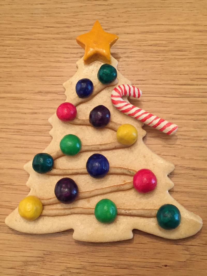 salt dough christmas tree