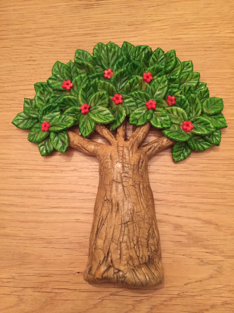 salt dough tree